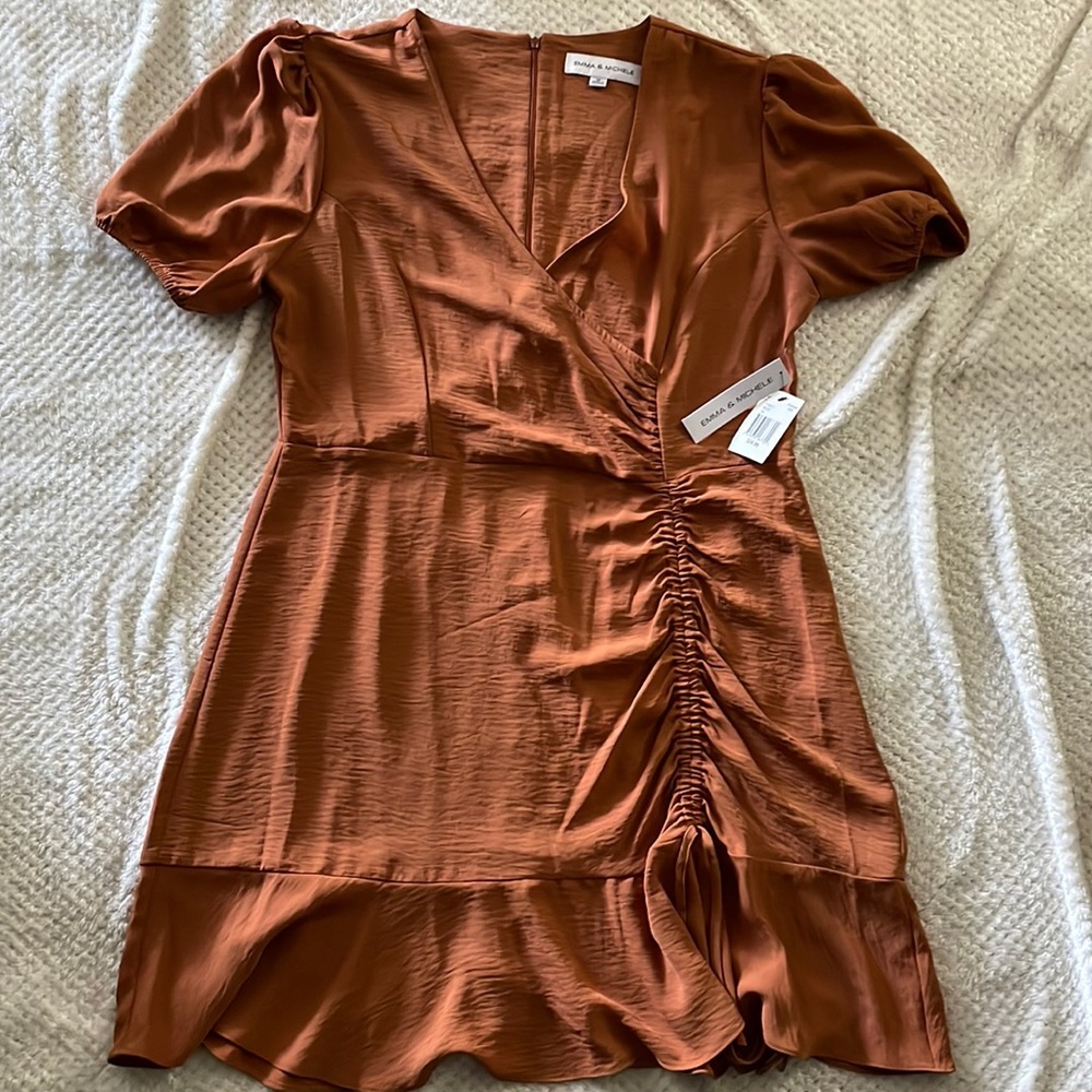 Rust Colored Emma & Michele Dress